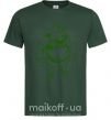 Чоловіча футболка Зеленый Шрек Темно-зелений фото