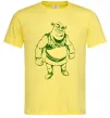 Чоловіча футболка Зелений Шрек Лимонний фото