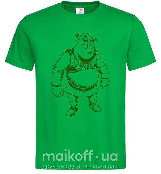 Мужская футболка Зеленый Шрек Зеленый фото