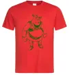 Чоловіча футболка Зелений Шрек Червоний фото