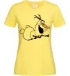 Жіноча футболка Олаф летить Лимонний фото