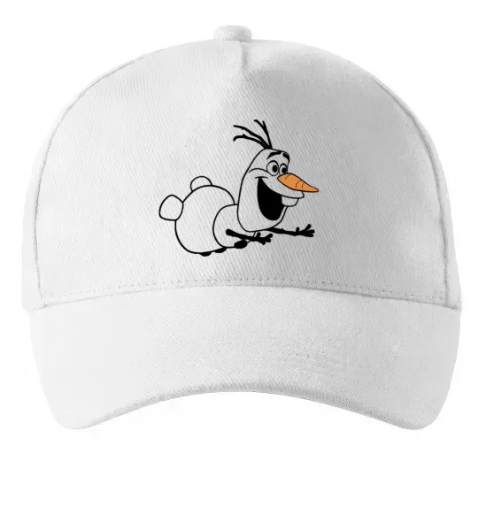 Кепка Олаф летить Білий фото