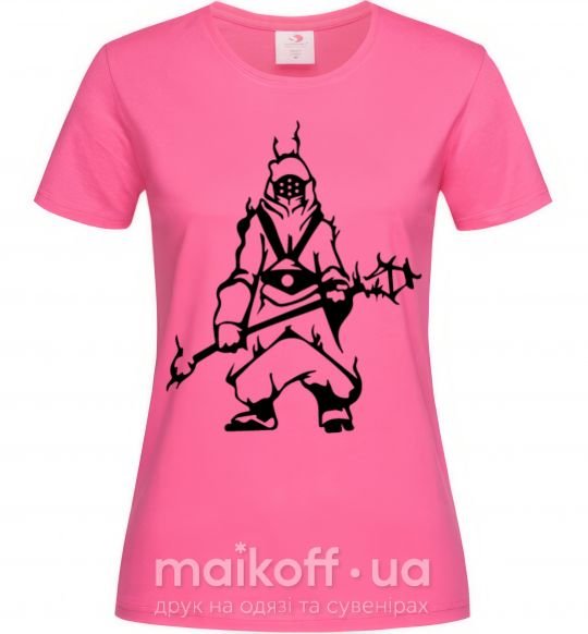 Жіноча футболка Blk Jax Яскраво-рожевий фото