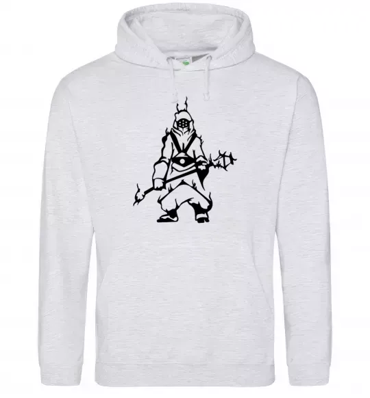 Женская толстовка (худи) Blk Jax Серый меланж фото