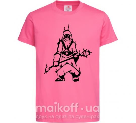 Дитяча футболка Blk Jax Яскраво-рожевий фото