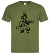 Чоловіча футболка Blk Jax Оливковий фото