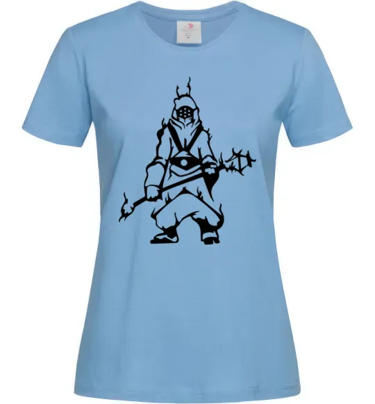 Жіноча футболка Blk Jax Блакитний фото