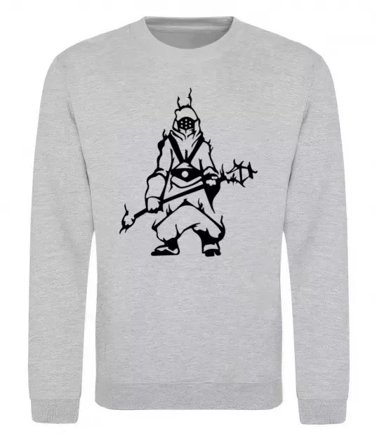 Світшот Blk Jax Сірий меланж фото