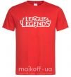 Мужская футболка League of legends logo Красный фото
