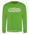 Світшот League of legends logo Лаймовий фото