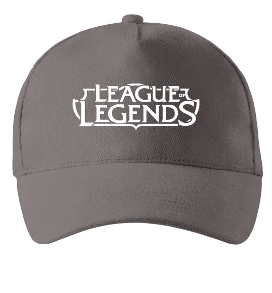 Кепка League of legends logo Сірий фото