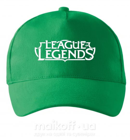 Кепка League of legends logo Зеленый фото