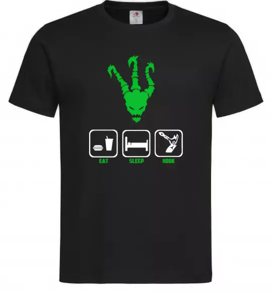 Мужская футболка Треш Черный фото