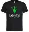 Мужская футболка Треш Черный фото