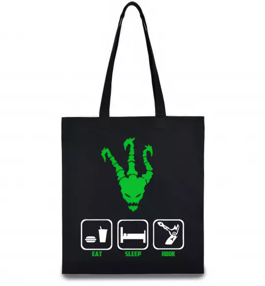 Эко-сумка Треш Черный фото