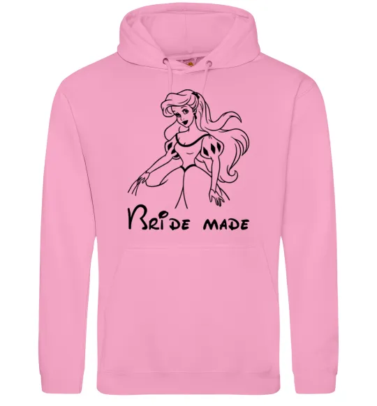 Женская толстовка (худи) Bride made Ariel Розовый фото