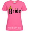 Жіноча футболка Bride hat Яскраво-рожевий фото