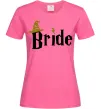 Жіноча футболка Bride hat Яскраво-рожевий Жіноча футболка Bride hat Яскраво-рожевий фото