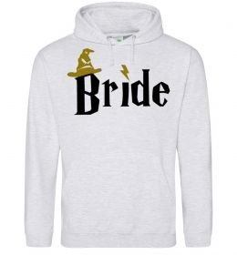 Женская толстовка (худи) Bride hat