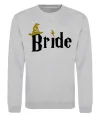 Свитшот Bride hat Серый меланж Свитшот Bride hat Серый меланж фото