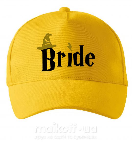 Кепка Bride hat Сонячно жовтий фото