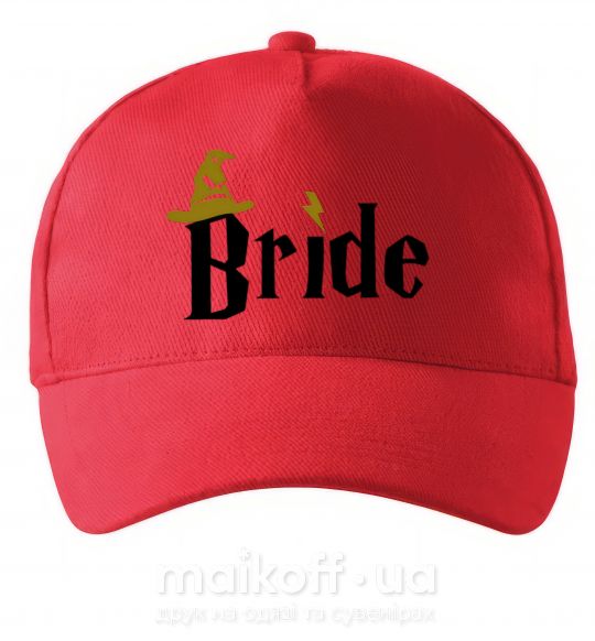 Кепка Bride hat Красный фото