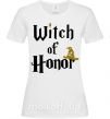 Жіноча футболка Witch of Honor Білий фото