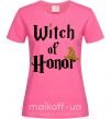 Жіноча футболка Witch of Honor Яскраво-рожевий фото