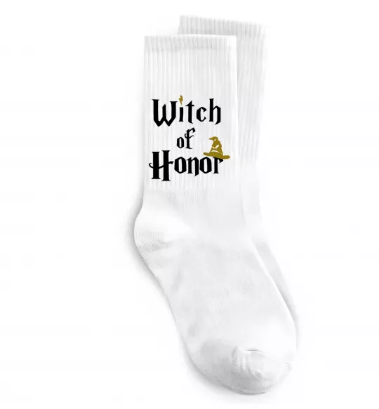 Носки Witch of Honor Белый фото