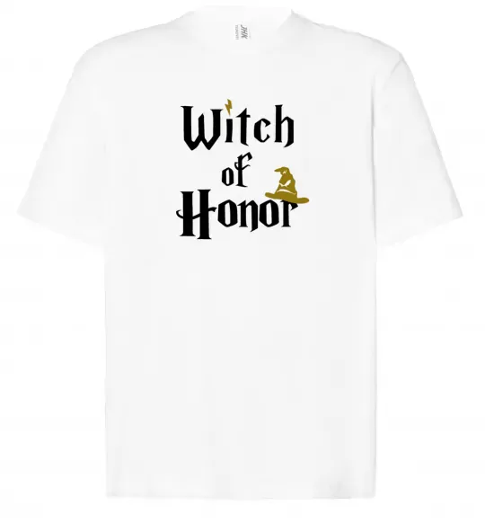 Футболка Оверсайз Witch of Honor Белый фото