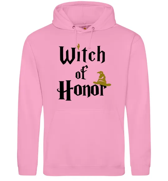 Жіноча толстовка (худі) Witch of Honor Рожевий фото