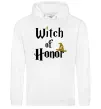 Жіноча толстовка (худі) Witch of Honor Білий фото