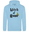 Жіноча толстовка (худі) Witch of Honor Блакитний фото