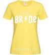 Жіноча футболка Team Bride ACDC Лимонний фото