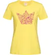 Жіноча футболка Bride crown Лимонний Жіноча футболка Bride crown Лимонний фото