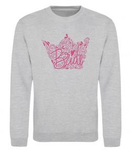 Свитшот Bride crown