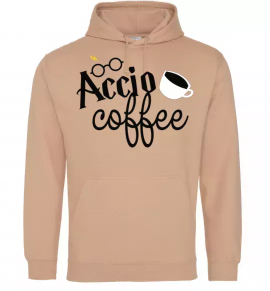 Жіноча толстовка (худі) Accio coffee Пісочний фото