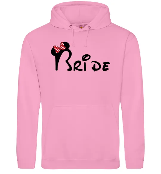 Женская толстовка (худи) Bride Міккі Розовый фото