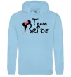 Женская толстовка (худи) Team Bride Міккі Голубой фото