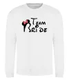 Світшот Team Bride Міккі Білий фото