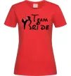 Жіноча футболка Team Bride Міккі Червоний Жіноча футболка Team Bride Міккі Червоний фото