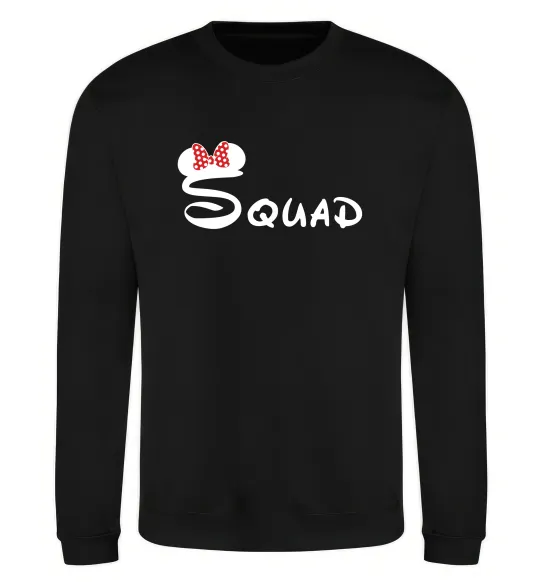 Свитшот Squad Міккі Черный фото