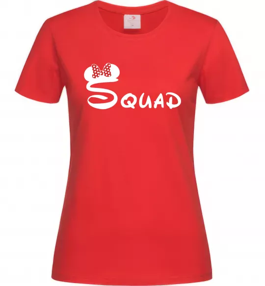 Жіноча футболка Squad Міккі Червоний фото