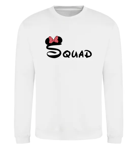 Свитшот Squad Міккі Белый фото