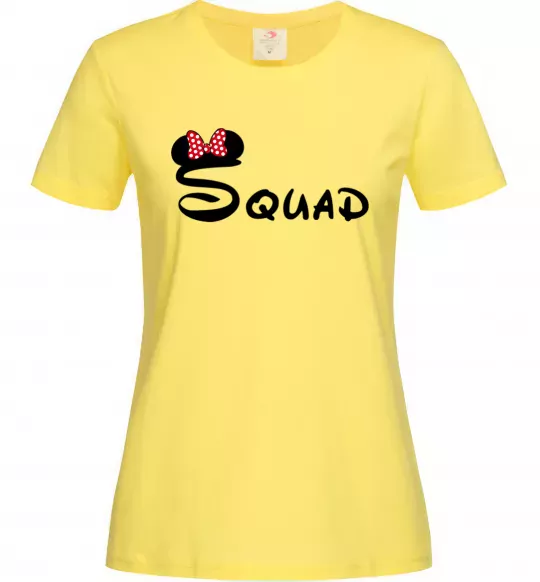 Жіноча футболка Squad Міккі Лимонний фото