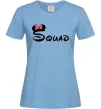 Жіноча футболка Squad Міккі Блакитний фото