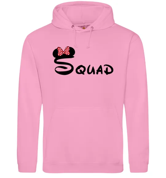 Женская толстовка (худи) Squad Міккі Розовый фото