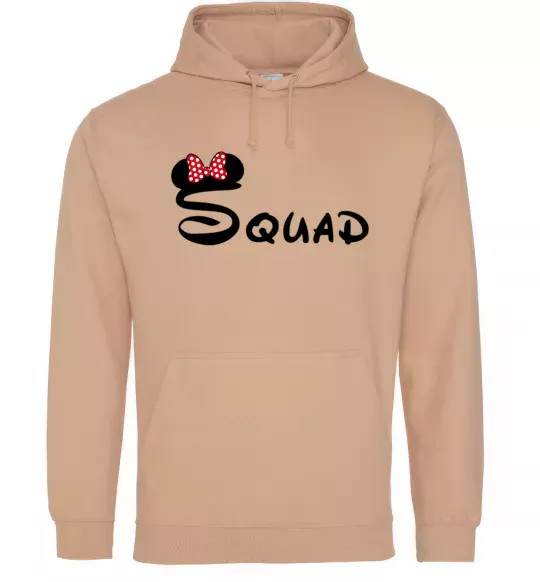 Жіноча толстовка (худі) Squad Міккі Пісочний фото