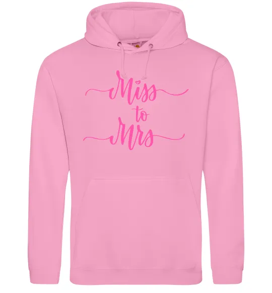 Женская толстовка (худи) Future mrs Розовый фото