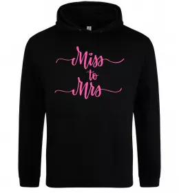 Жіноча толстовка (худі) Future mrs Чорний фото